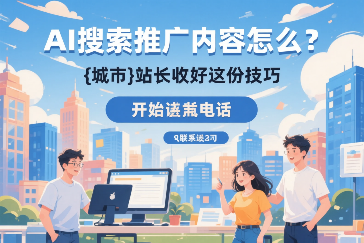 AI搜索推广内容怎么写？海口站长收好这份技巧