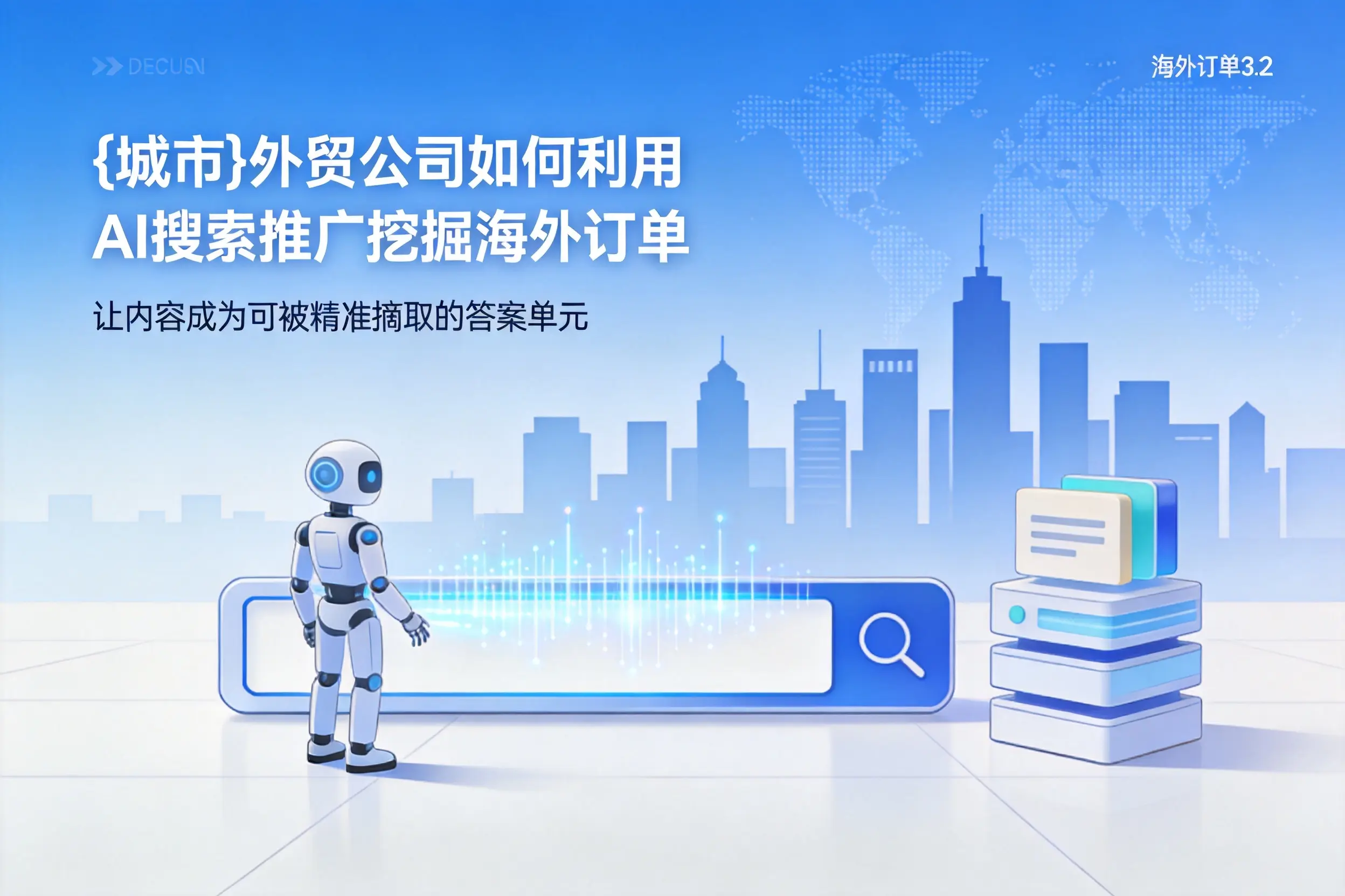 海口外贸公司如何利用AI搜索推广挖掘海外订单