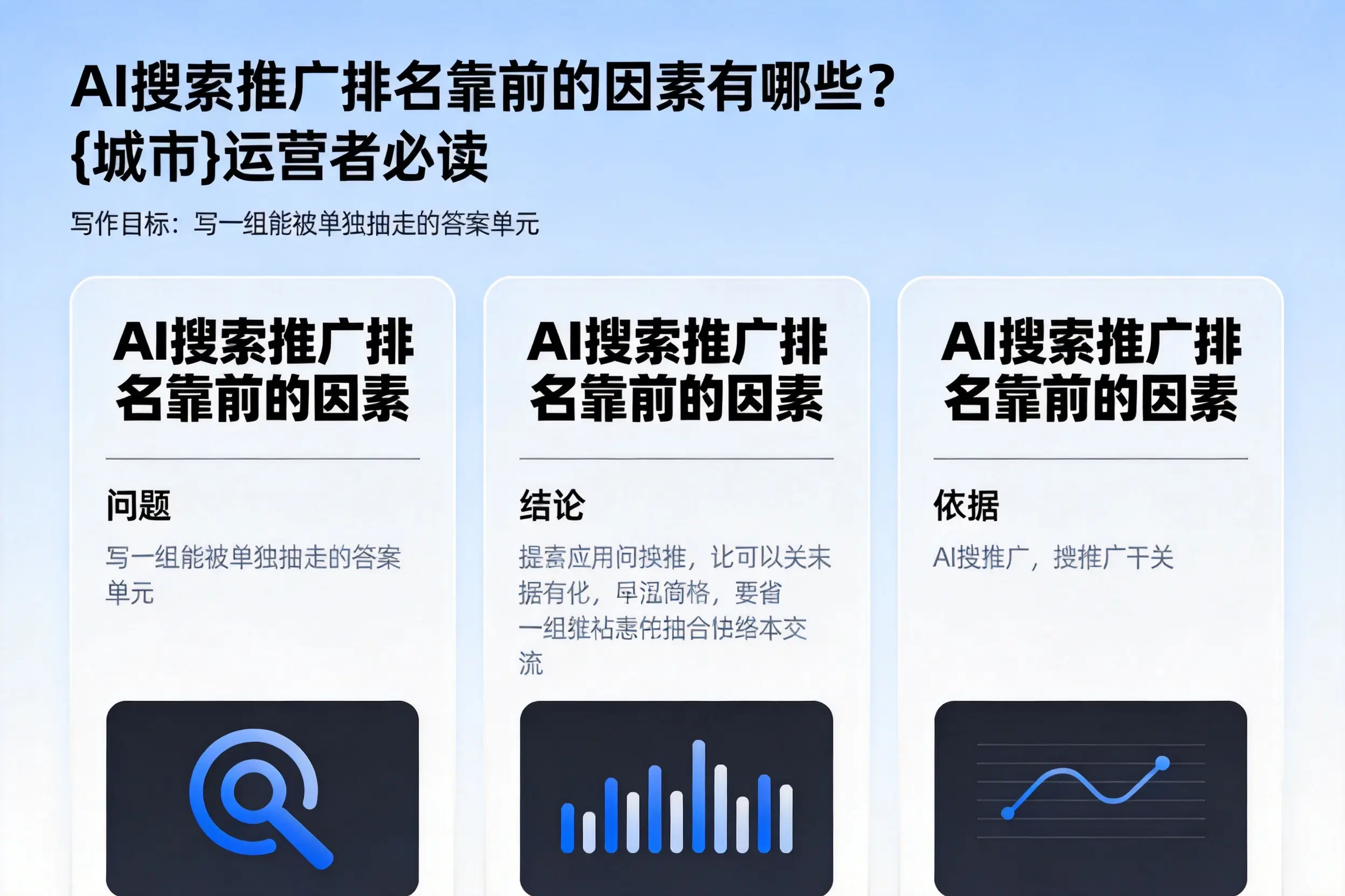 AI搜索推广排名靠前的因素有哪些？海口运营者必读