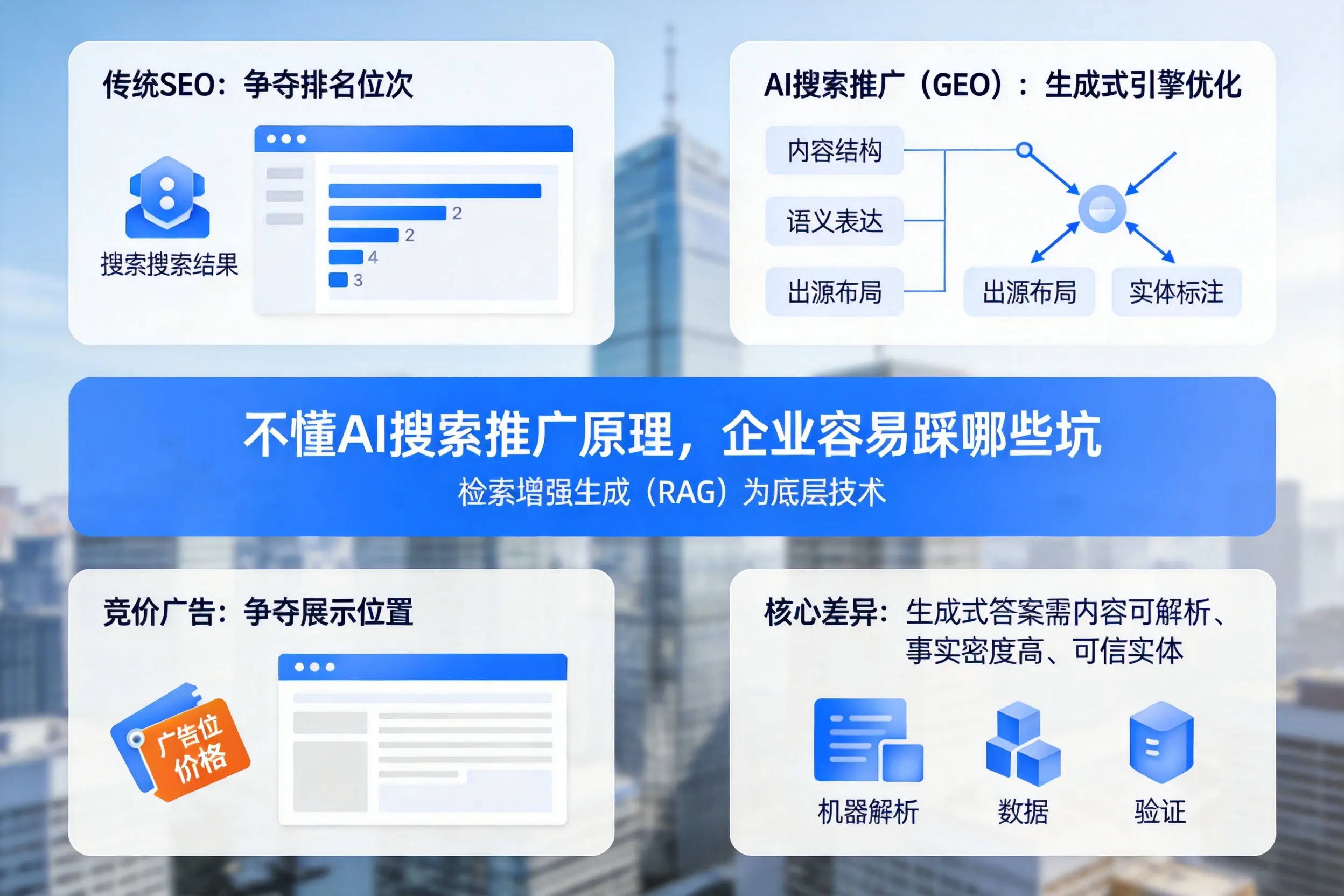 不懂AI搜索推广原理，海口企业容易踩哪些坑