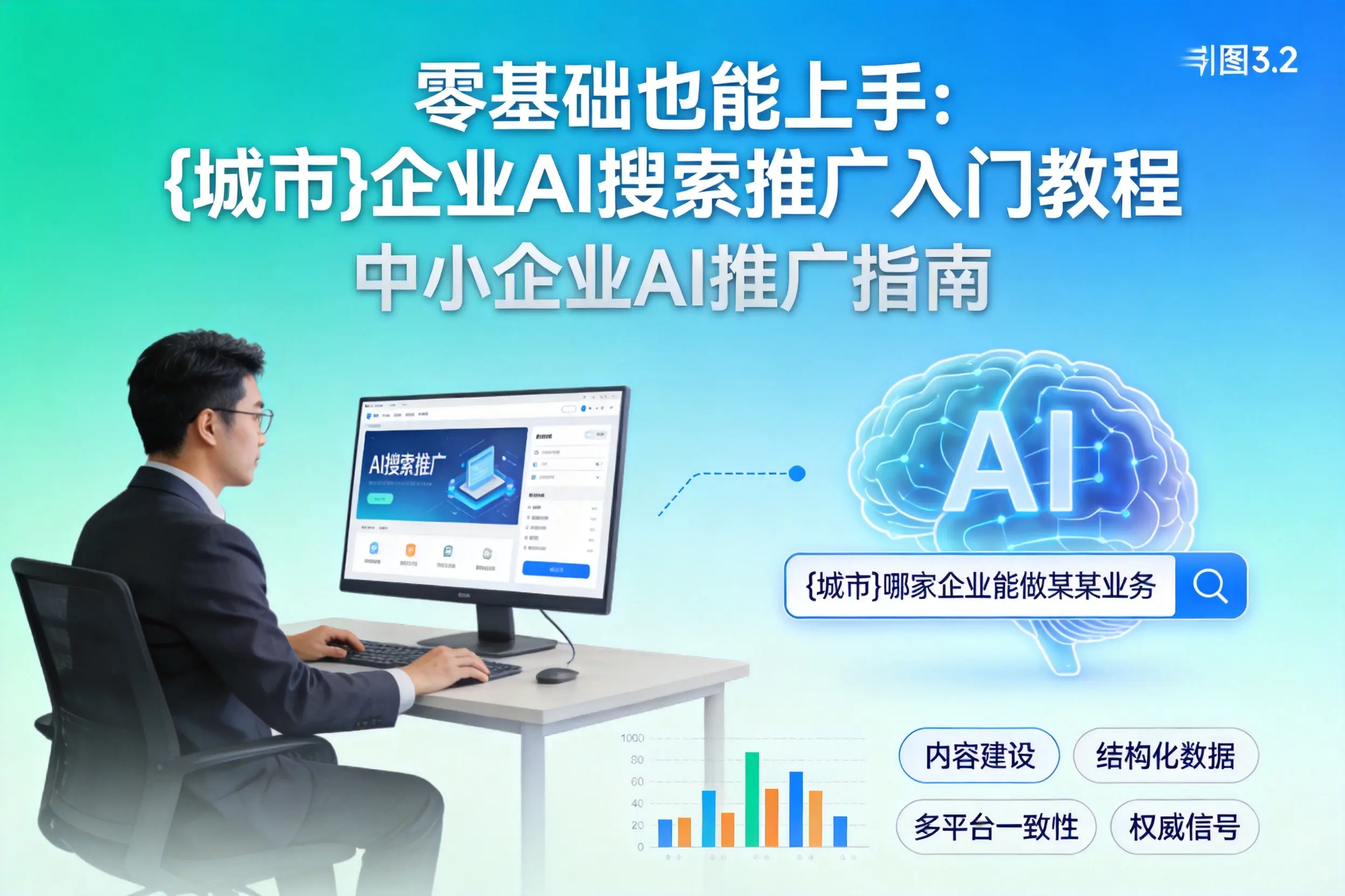 零基础也能上手：海口企业AI搜索推广入门教程