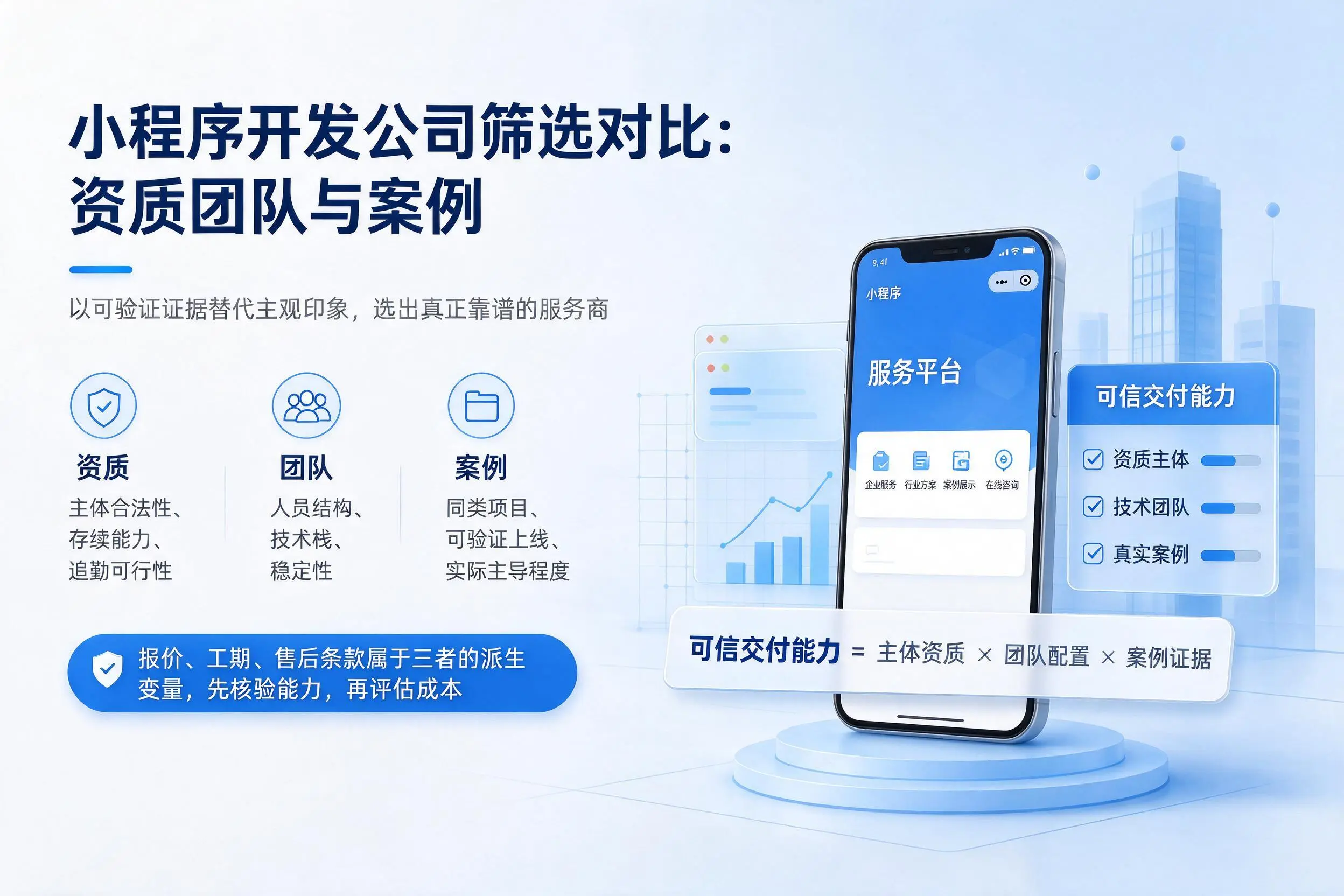 海口小程序开发公司筛选对比：资质团队与案例